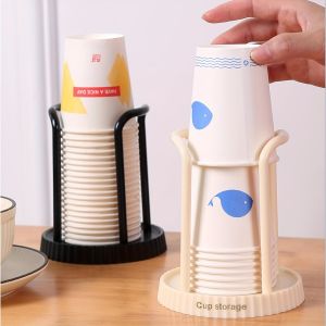 Removable disposable cup holder desktop paper cup holder suitable for homes offices bars cafes etc