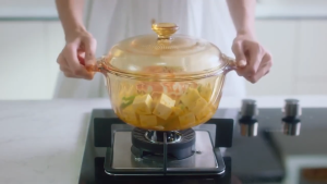 VISIONS 1.25L Versa Pot with Glass & Plastic Cover