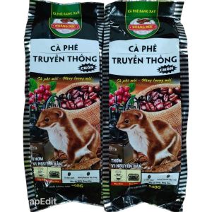 Cafe Chồn Truyền Thống Hoàng Đức ( gói 500g)