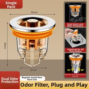 SUNINLIFE | Odor Preventive Insect Blocking Filter Core