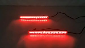 SNCN 2PCS Car LED Rear Bumper Lamps For Honda HRV HR-V 2022 2023 Brake Light Turn Signal Backup Reflector Lamp Taillights Car Fog lamp