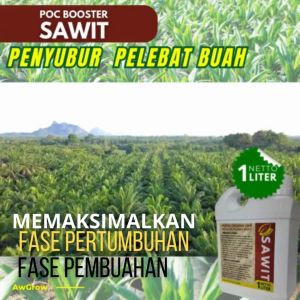 Pupuk Booster Sawit: Pupuk Cair Pelebat Buah Sawit & Pupuk Pertumbuhan Sawit