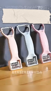 Dao Bào Gọt Rau Củ Quả 2 Đầu Tiện Lợi