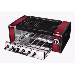 Electric Grill Multifunctional Household Eletrica Smokeless Barbecue Grill Hot Pot Non-stick Electric BBQ Grill