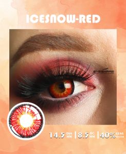 ICESNOW Halloween Carnival Anime Fashion Cartoon Contact Lens Soft Oxygen Permeable Lens Mahabang Pagsuot nang Walang Pagkapagod Maaaring Gamitin sa Isang Taon 14.5mm