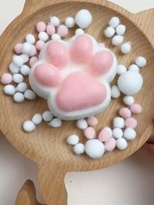 Mumystation Taba Squishy Mainan Pencet Squeeze Soft Cat Paw Stress Relief Toy Super Squeezy Pencet