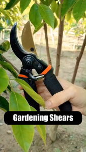 Anti-Rust Titanium Coated Pruning Shears For Your Garden Premium Professional Gardening Pruning Tools Extra Sharp Pruning Shears With Padded Handles