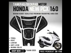 Tankpad Motorcycle Honda Pcx 160 | Honda Pcx 160 NEW 2025 Motorcycle Deckpad | Accessories