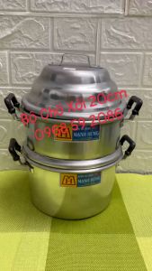 Chõ Hâp Xôi _ Đồ Hấp Xôi Nhôm Mạnh Hùng [ Kích Thước: 20cm ] _ HÀNG VIỆT NAM