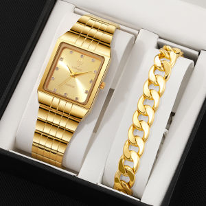 LIEBIG  Luxury Quartz Watch Men Women Watches Gold Wrist Watches Full Steel Strap Waterproof Female Male Clock relogio masculino