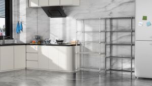 CHROME WIRE SHELVING