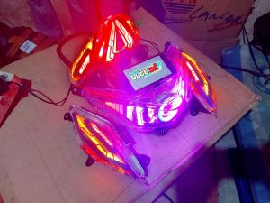paket lengkap hemat lampu beat new deluxe 2020-2023 custom lazy light pnp