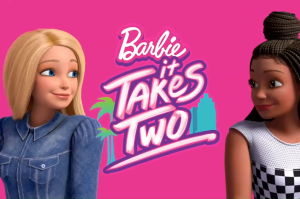 Barbie: It Takes Two (2022) Animated Series in 32GB USB Flash Drive Barbie Cartoon Animated Series Complete 26 Episodes English Dubbed with Free Surprise Gift