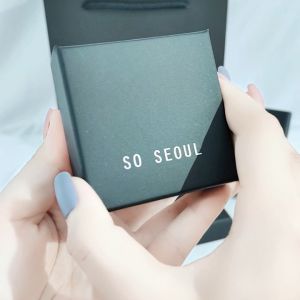 SO SEOUL Valeria Roman Numeral Encrusted White Austrian Crystal Silver/Rose Gold Ring