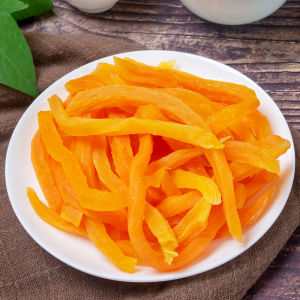 Traditional Style Sweet Potato Dried Snack Low Fat No Oil 2 Pounds Purple Sweet Potato Strip Farmhouse Taro Snack Yams