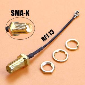 SMA To IPX-1 RF WiFi Antenna Extension Cable RP SMA Female To IPX RF178 1.13 Wire Sockets Jack Connector Adapter For Router GPS