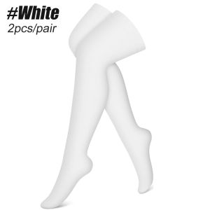 1Pair 20-30 mmHg Compression Stockings for Women & Men Thigh High Socks Graduated Support for Varicose VeinsEdema Flight