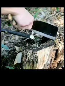 Arm Tools Chop Knife Bamboo Breaking Knife Hand-Forged