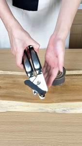 SG Stock Heavy Duty Multifunction Can Bottle Opener Stainless Steel Body Anti Slip Plastic Handle