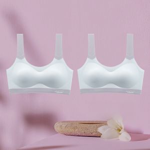 Áo ngực MiiOW thể thao không dây liền mạch cho bé gái