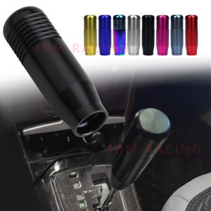 8.5cm Aluminum Gear Shift Knob Stick Manual Transmission Universal Car Extended Gear Shifter Gear Head Knob with 3 adapters