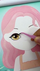 Buku Sticker Puteri Kanak Kanak Buku Makeup Tukar Pakaian Mainan Comel Perempuan 4books Princess Dress Up Sticker Book Kindergarten Makeup Girl Sticker 贴画女孩儿童元气公主换装贴纸书换衣服粘贴贴画益智防水贴画本幼儿园化妆女装饰少女玩具贴贴纸 E225