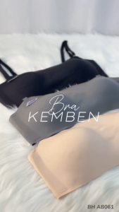 Sorex Bra Kemben Anti Slip Seamless Strapless Tanpa Kawat Busa Tipis Cup B BH AB 061