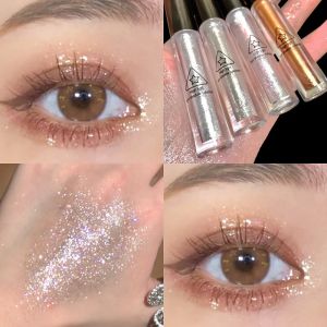 🔥🔥Roman Holiday Liquid Glitter Eyeshadow  Liquid Sparkle Highlighter Powder Sequins Silkworm Pearl Light Gloss And High Gloss Make Up Eyeshadow with Glitter Pearl Light Gloss And High Gloss