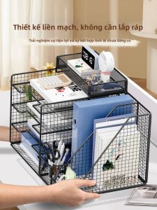 MINGZHUO | Multi-layer A4 File Document Storage Metal Multi-function Rack