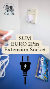 Sum 2 Pin Extension Socket ( 3Way/4Way/5Way/6Way ) Wtih 2 Meter 1.00mm wire
