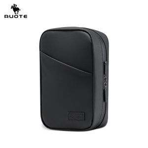 AUOTE Digital Storage Bag USB Cable Storage Bags Travel Organizer Electronic Gadget Bag Multi-Function Pouch Large Cable Organizer Bag Accessories U Disk Hard Drive Headset Accessories Storage Bag
