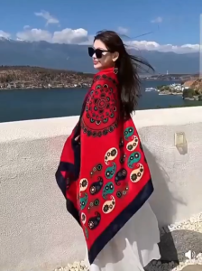 Khăn choàng Boho - Thổ cẩm - Bohemien - Khăn đi biển