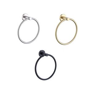 Stainless Steel Towel Ring No-Drill