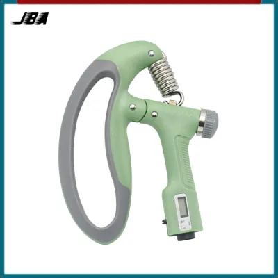 JBA Hand Grip Exercise With Counter 10-100KG Adjustable Bold Spring Stronger Durable Anti Slip Hand Gripper For Men HD Accurate Counting 握力器 Handgrip
