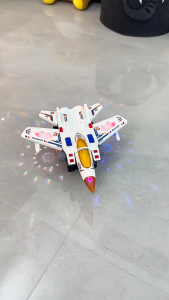 Robot Biến Hình 2in1 Máy Bay – Ô Tô Chiến Đấu Có Đèn Nhạc | Đồ Chơi Robot Aircraft Transformer Cho Bé Trai