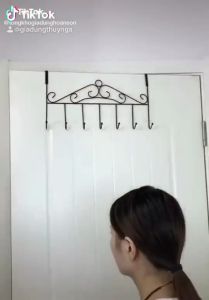 Móc Treo Sau Cửa 7 Chấu Phơi Quần Áo Bằng Thép Không Gỉ Tiện Lợi - Móc Treo Đồ Sau Cửa Móc Treo Thông Mình Đa Năng