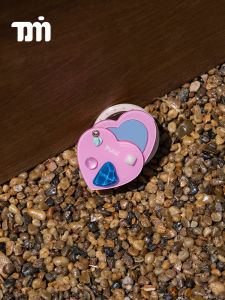 Puui Original Mobile Phone Magnetic Bracket Bean Bag Support MagSafe Apple Transparent Design Pink Gem Mirror Ins