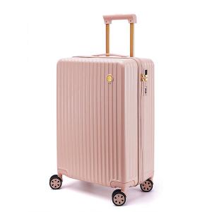 Dibei Pure PC Luggage 2025 New 20 Inch Large Capacity 26 Boarding Box Pullman Women Password Travel Box Simple Style Polyester Lining