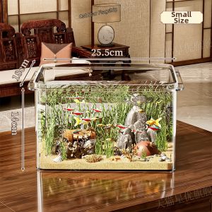 XINGYOU | Plastic Glass-Like Desktop Mini Eco Tank