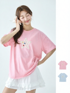 KECHU | Light Thin Knit T-shirts Students