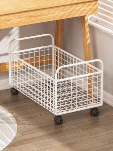 Multifunctional Under Table Storage Cart for Home and Office