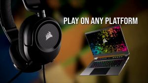 Corsair HS35 SURROUND v2 Multiplatform Gaming Headset