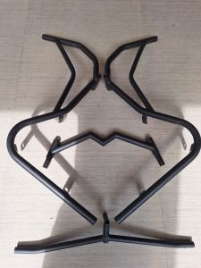 YAMAHA AEROX V3 2025 CRASHGUARD FULL CNC DESIGN POWDER COATED (HEAVY-DUTY)