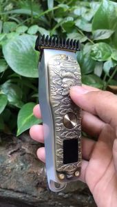 Alat Cukur Rambut Kemei KM 077 Rechargeable Metal Hair Trimmer Cordless