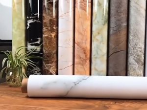 PVC marble pattern kitchen and bathroom stickers living room stickers 60cm*5M/60cm*3M waterproof and oil-proof suitable for home decoration