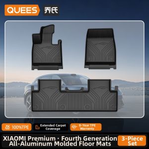 QUEES | Full TPE Full Coverage Car Floor Mats