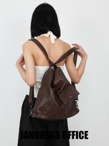 JANDRESS | Retro Moto Girl Style Backpack Large Capacity