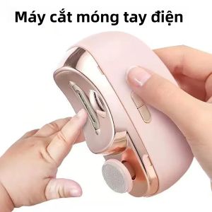 Máy Cắt Móng Tay Điện Tự Động Có Đèn Máy Cắt Móng Tay Có Thể Sạc Lại Máy Cắt Móng Tay Cho Trẻ Sơ Sinh Và Người Lớn - Mài & Đánh Bóng