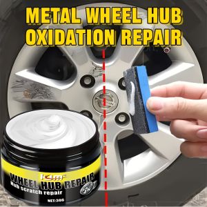 Wheel Scratch Repair Paste Universal Wheel Restoration KitHigh-Quality Alloy Tire Care CreamOxidation RemoverCar Maintenance