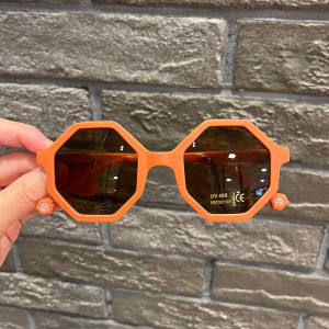 Fashionable Retro Childrens Sunglasses Street Snap Show Checkered Baby Polycarbonate Glasses Boys Girls Kids Accessory